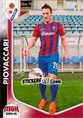 Sticker Piovaccari - Liga BBVA 2014-2015. Megacracks - Panini