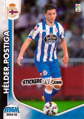 Sticker Hélder Postiga - Liga BBVA 2014-2015. Megacracks - Panini