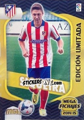 Sticker Siqueira - Liga BBVA 2014-2015. Megacracks - Panini