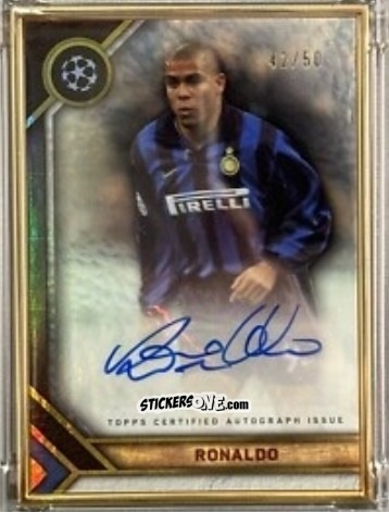 Sticker Ronaldo - UEFA Champions League Museum Collection 2023-2024
 n. FA-R - Topps