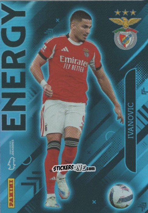 Cromo Ivanovic - Ídolos do Futebol Português 2025-2026
 n. 207 - Panini