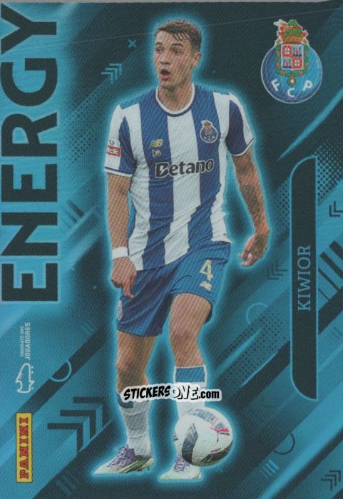 Figurina Kiwior - Ídolos do Futebol Português 2025-2026
 n. 208 - Panini