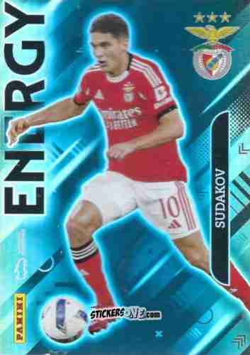 Figurina Sudakov - Ídolos do Futebol Português 2025-2026
 n. 215 - Panini