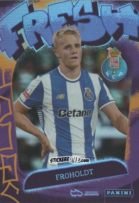 Figurina Froholdt - Ídolos do Futebol Português 2025-2026
 n. 220 - Panini