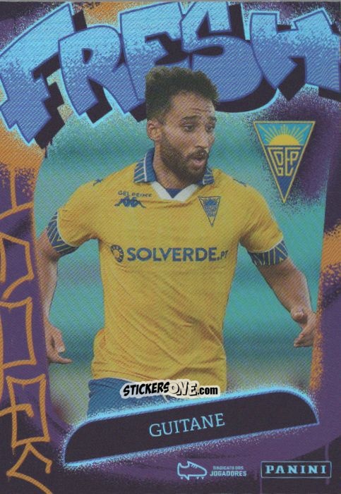 Cromo Guitane - Ídolos do Futebol Português 2025-2026
 n. 222 - Panini