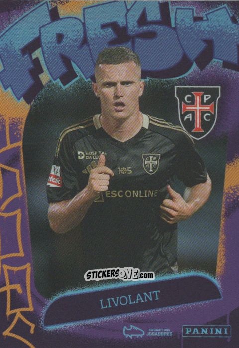 Sticker Livolant - Ídolos do Futebol Português 2025-2026
 n. 227 - Panini