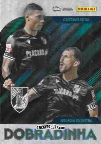 Sticker Gustavo Silva / N. Oliveira - Ídolos do Futebol Português 2025-2026
 n. 238 - Panini