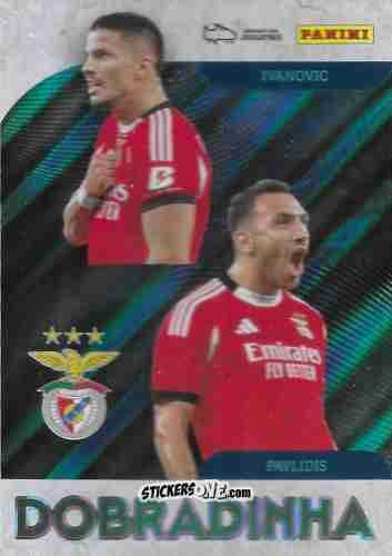 Figurina Ivanovic / Pavlidis - Ídolos do Futebol Português 2025-2026
 n. 240 - Panini