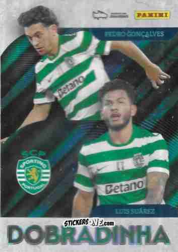 Figurina Pedro Gonçalves / Suárez - Ídolos do Futebol Português 2025-2026
 n. 241 - Panini