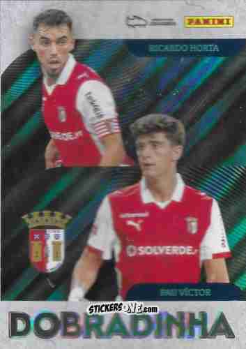 Figurina Ricardo Horta / Pau Víctor - Ídolos do Futebol Português 2025-2026
 n. 243 - Panini