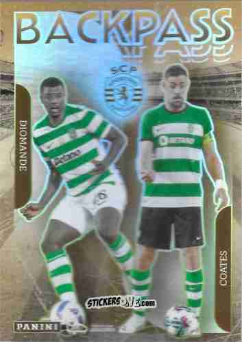 Sticker Diomande / Coates - Ídolos do Futebol Português 2025-2026
 n. 245 - Panini