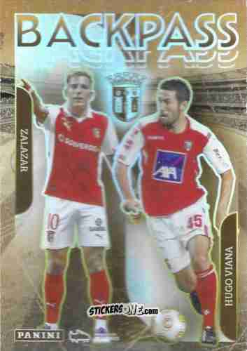 Figurina Zalazar / Hugo Viana - Ídolos do Futebol Português 2025-2026
 n. 252 - Panini