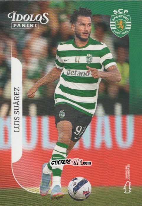 Sticker Luis Suárez - Ídolos do Futebol Português 2025-2026
 n. 18 - Panini
