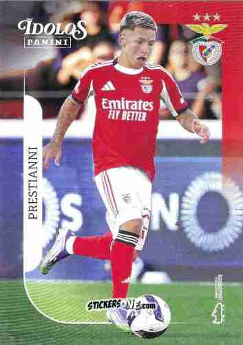 Figurina Prestianni - Ídolos do Futebol Português 2025-2026
 n. 34 - Panini