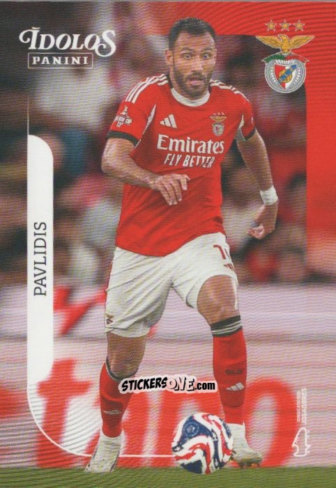Cromo Pavlidis - Ídolos do Futebol Português 2025-2026
 n. 36 - Panini