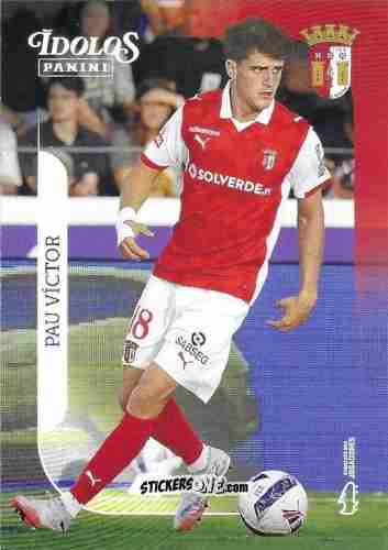 Figurina Pau Víctor - Ídolos do Futebol Português 2025-2026
 n. 63 - Panini
