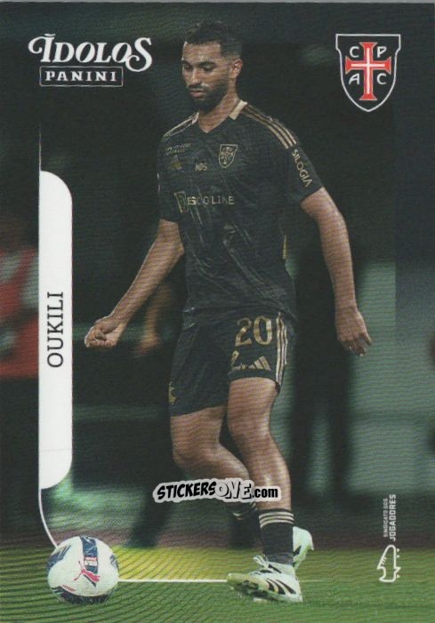 Sticker Oukili - Ídolos do Futebol Português 2025-2026
 n. 105 - Panini