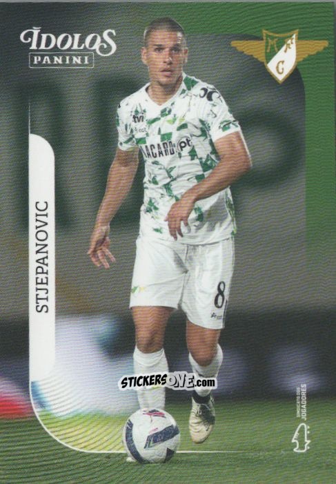 Sticker Stjepanovic - Ídolos do Futebol Português 2025-2026
 n. 113 - Panini