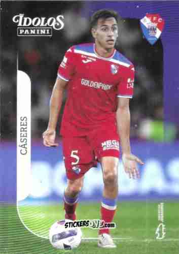Sticker Cáseres - Ídolos do Futebol Português 2025-2026
 n. 142 - Panini