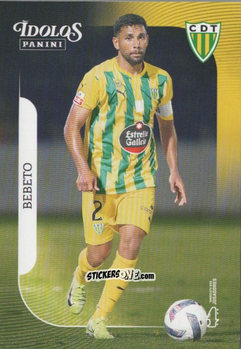 Cromo Bebeto - Ídolos do Futebol Português 2025-2026
 n. 174 - Panini