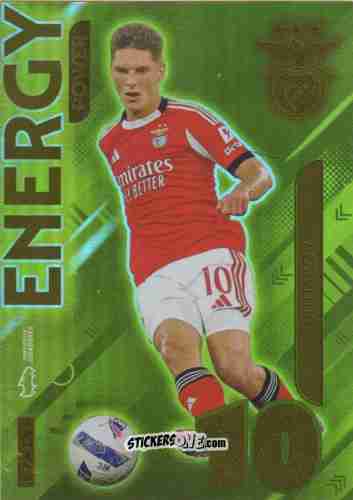 Cromo Sudakov - Ídolos do Futebol Português 2025-2026
 n. P215 - Panini