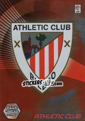 Sticker Emblema - Liga 2006-2007. Megacracks n. 1 - Panini