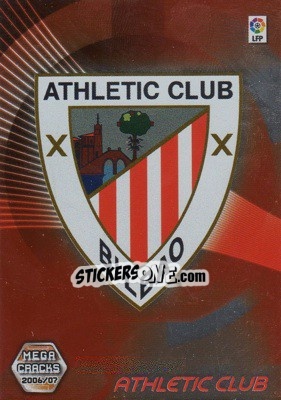 Sticker Emblema - Liga 2006-2007. Megacracks - Panini