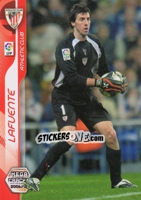 Sticker Lafuente - Liga 2006-2007. Megacracks - Panini
