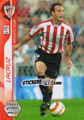 Figurina Lacruz - Liga 2006-2007. Megacracks - Panini