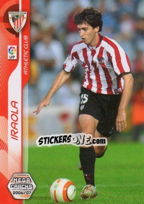 Sticker Iraola - Liga 2006-2007. Megacracks - Panini
