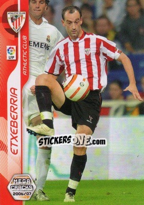 Cromo Etxeberria - Liga 2006-2007. Megacracks - Panini