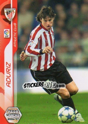 Sticker Aduriz - Liga 2006-2007. Megacracks n. 18 - Panini