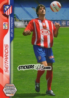 Figurina Seitaridis - Liga 2006-2007. Megacracks - Panini