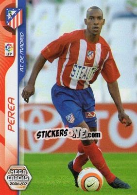 Sticker Perea - Liga 2006-2007. Megacracks n. 23 - Panini