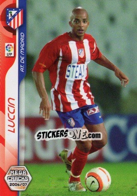 Sticker Luccin - Liga 2006-2007. Megacracks - Panini