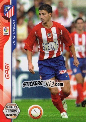 Cromo Gabi - Liga 2006-2007. Megacracks - Panini