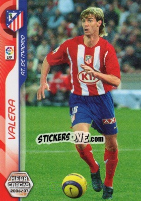 Figurina Valera - Liga 2006-2007. Megacracks - Panini