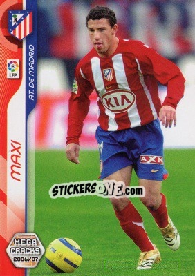 Sticker Maxi Rodriguez - Liga 2006-2007. Megacracks - Panini
