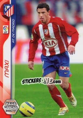 Sticker Maxi Rodriguez - Liga 2006-2007. Megacracks n. 31 - Panini