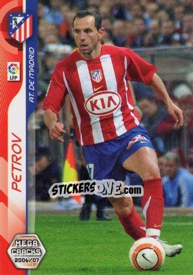 Sticker Martin Petrov - Liga 2006-2007. Megacracks n. 33 - Panini
