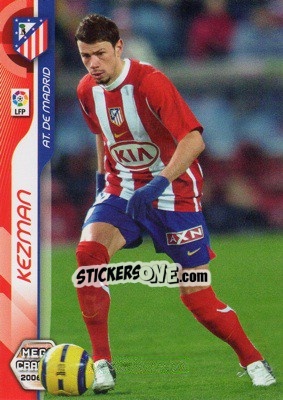 Sticker Kezman - Liga 2006-2007. Megacracks n. 35 - Panini