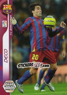 Sticker Deco - Liga 2006-2007. Megacracks n. 47 - Panini