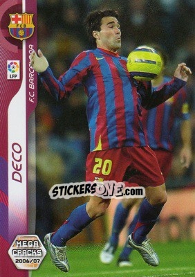 Figurina Deco - Liga 2006-2007. Megacracks - Panini