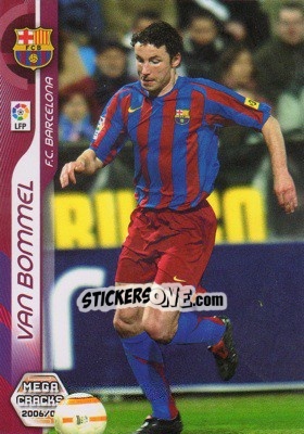 Sticker Van Bommel - Liga 2006-2007. Megacracks n. 48 - Panini