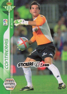 Cromo Contreras - Liga 2006-2007. Megacracks - Panini