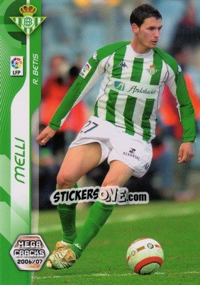 Cromo Melli - Liga 2006-2007. Megacracks - Panini