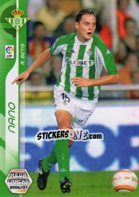 Sticker Nano - Liga 2006-2007. Megacracks - Panini