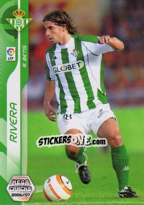 Cromo Rivera - Liga 2006-2007. Megacracks - Panini