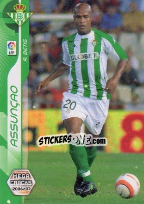Figurina Assuncao - Liga 2006-2007. Megacracks - Panini
