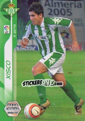 Sticker Xisco - Liga 2006-2007. Megacracks n. 69 - Panini